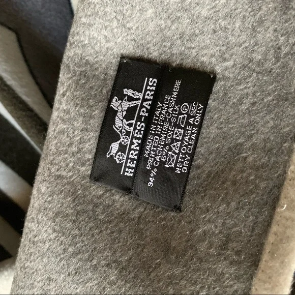 Hermès Coaching blanket, cashmere and silk - Picture 5 of 7